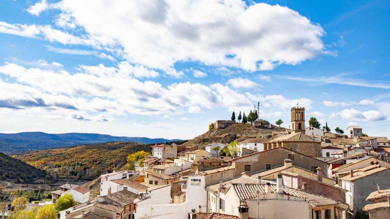 Atico Con Vistas En Albentosa La Torre Apartment Luaran gambar